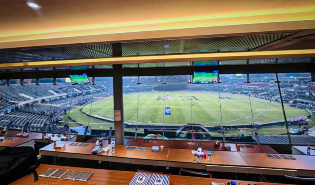 mirpur press box empty amid journalist boycott Mirpur Press Box Empty Amid Journalist Boycott