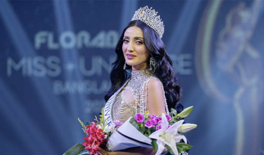 mithila advances in miss universe secures second position Mithila Advances in Miss Universe, Secures Second Position