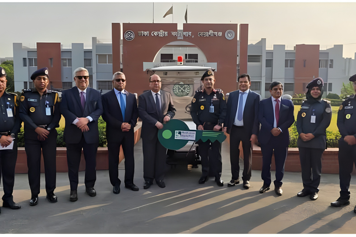 Modhumoti Bank Donates Electric Cart to Dhaka Central Jail under CSR Initiative