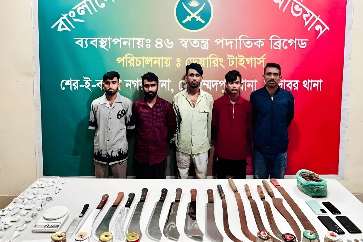 Mohammadpur Police Net Shawon and Four Others