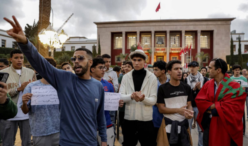 morocco experiences eighth consecutive day of youth protests Morocco Experiences Eighth Consecutive Day of Youth Protests