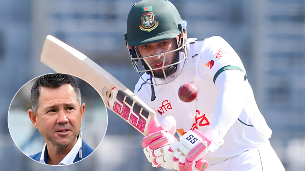 mushfiqs 100th test ricky ponting calls it an unbelievable achievement in cricket history Mushfiq's 100th Test: Ricky Ponting Calls it an "Unbelievable Achievement" in Cricket History