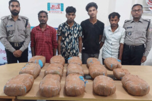 Narcotics Raid Seizes 30kg of Cannabis in Netrakona