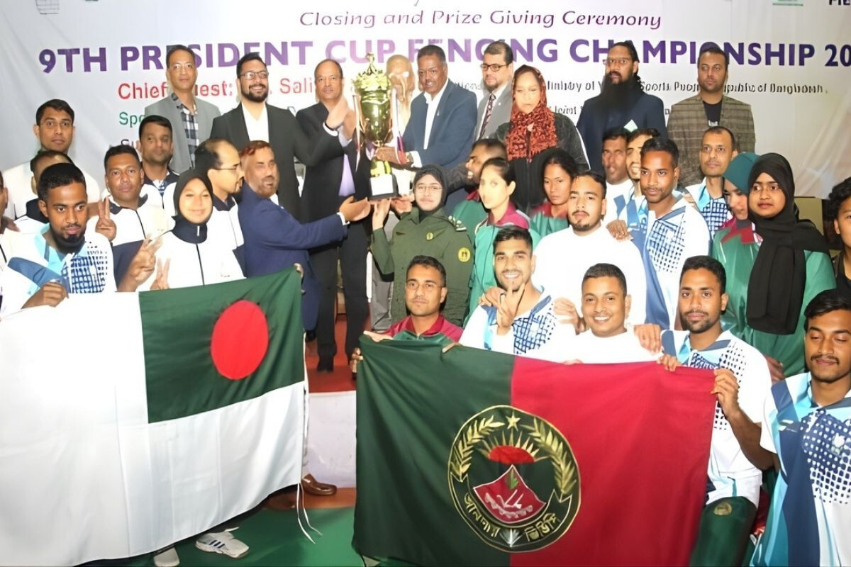 Navy and Ansar Share Top Spot in President’s Cup Fencing