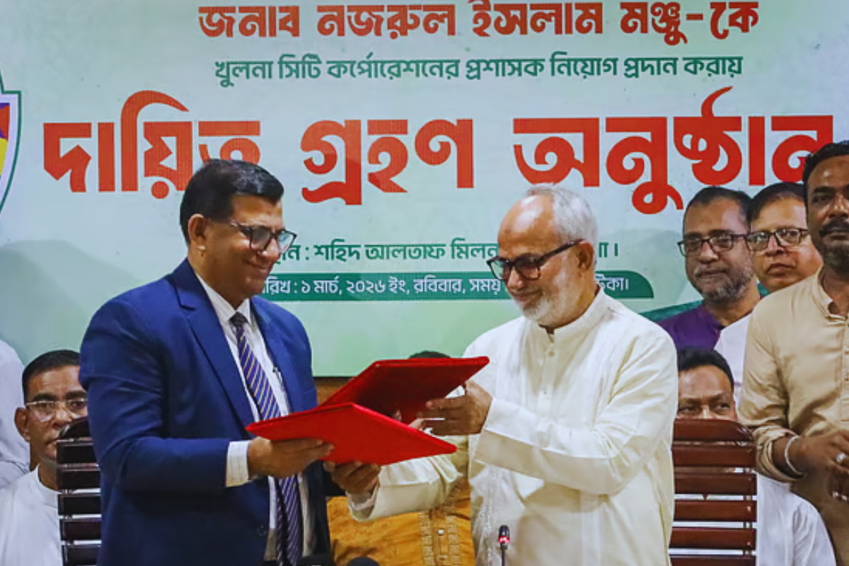 Nazrul Islam Manju Assumes Khulna City Administrator Role