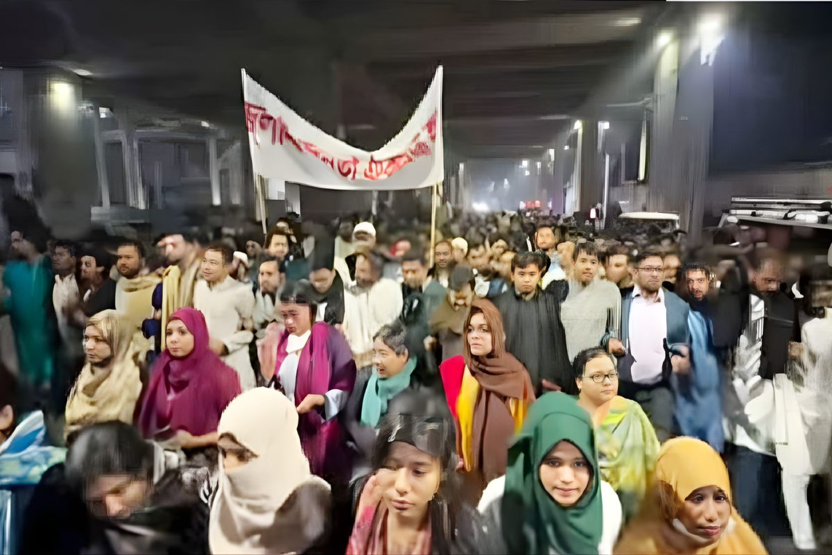 NCP Holds Overnight Protest Demanding Home Adviser’s Resignation