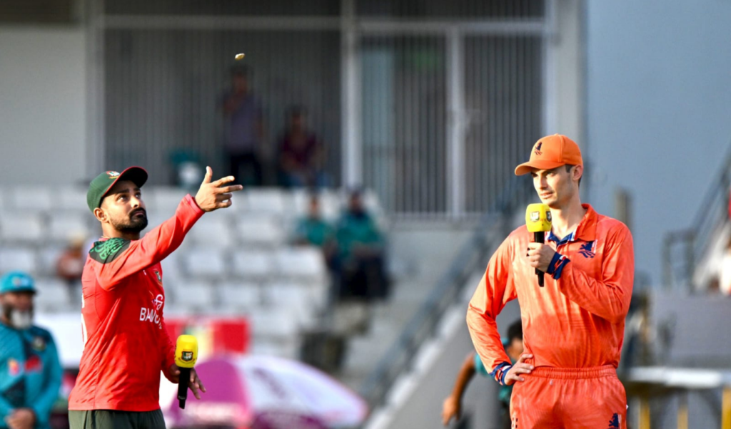 netherlands elect to bowl as bangladesh bat first in 3rd t20 Netherlands Elect to Bowl as Bangladesh Bat First in 3rd T20