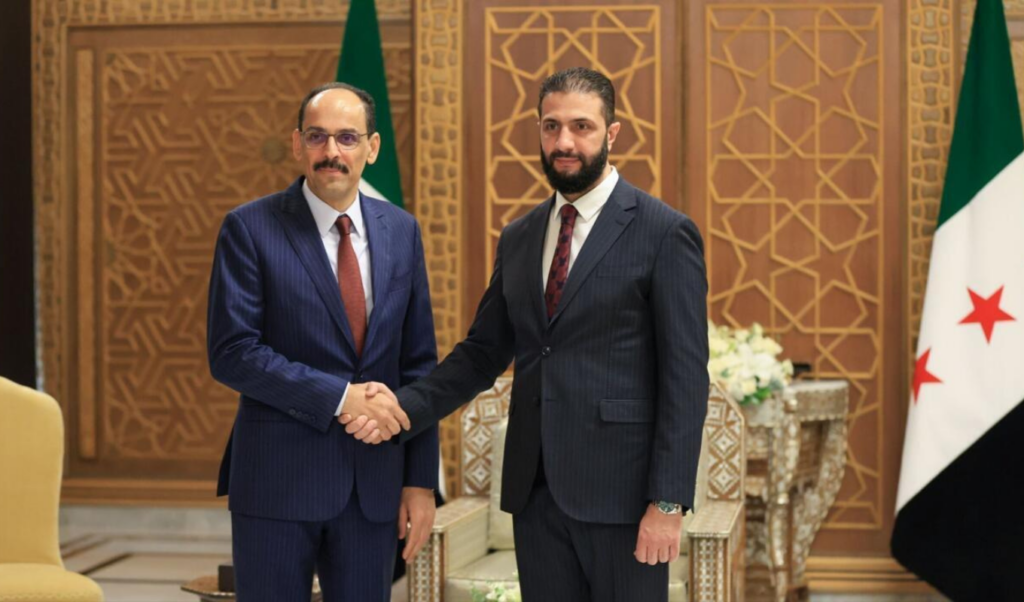 new syrian leader visiting us plays down prospect of israel normalisation New Syrian Leader, Visiting US, Plays Down Prospect of Israel Normalisation