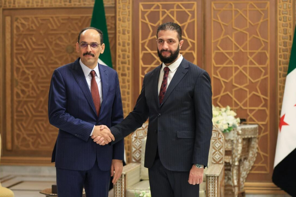 New Syrian Leader, Visiting US, Plays Down Prospect of Israel Normalisation