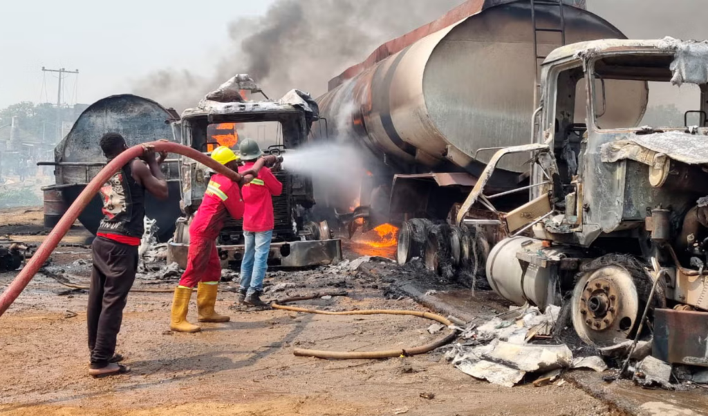 Nigeria Fuel Tanker Explosion Death Toll Rises to 39 2 nigeria fuel tanker explosion death toll rises to 39 Nigeria Fuel Tanker Explosion Death Toll Rises to 39