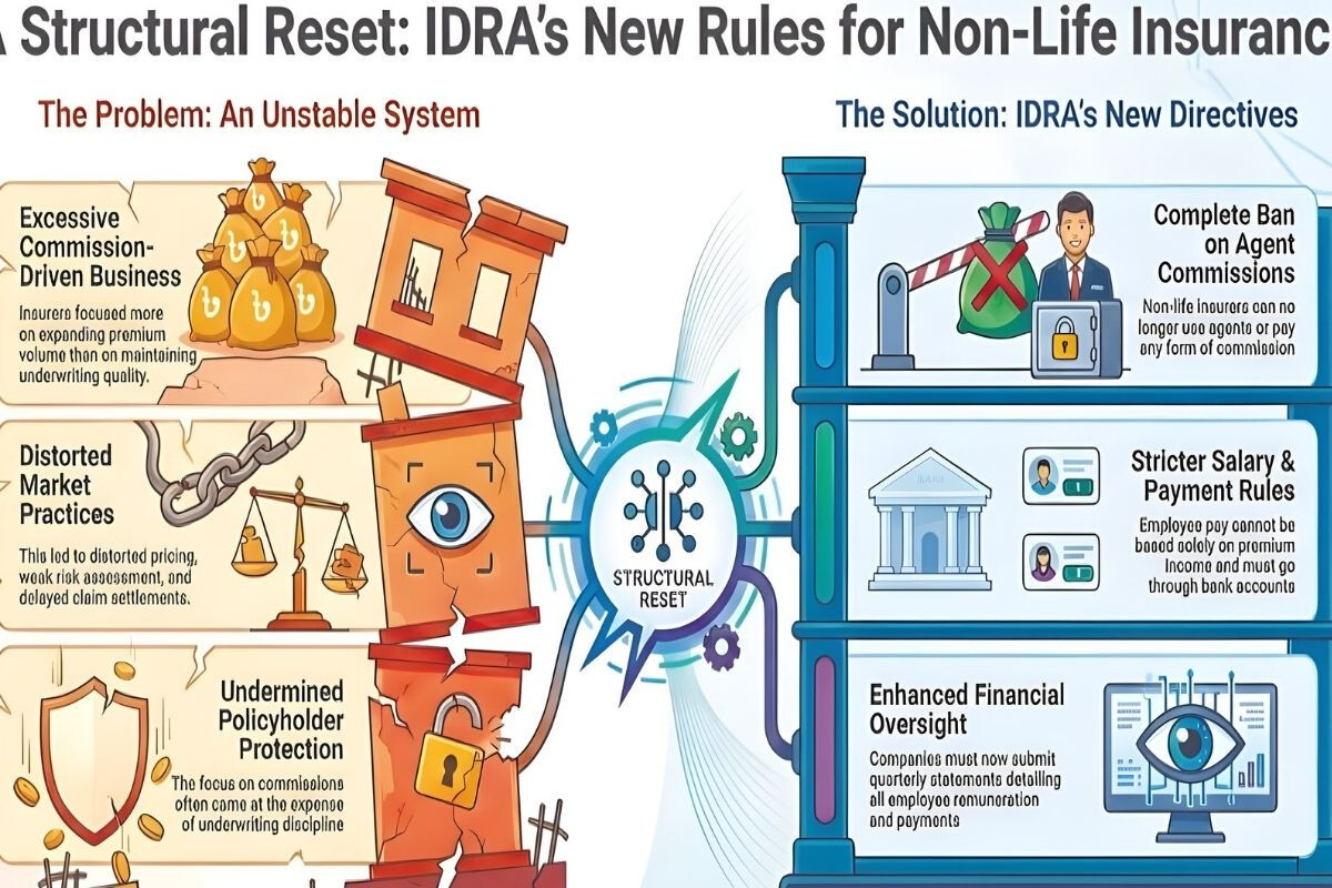 “Non-life insurers barred from using agents as IDRA scraps commissions”