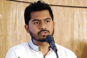 “Nur rises from the riverbank to Parliament.”