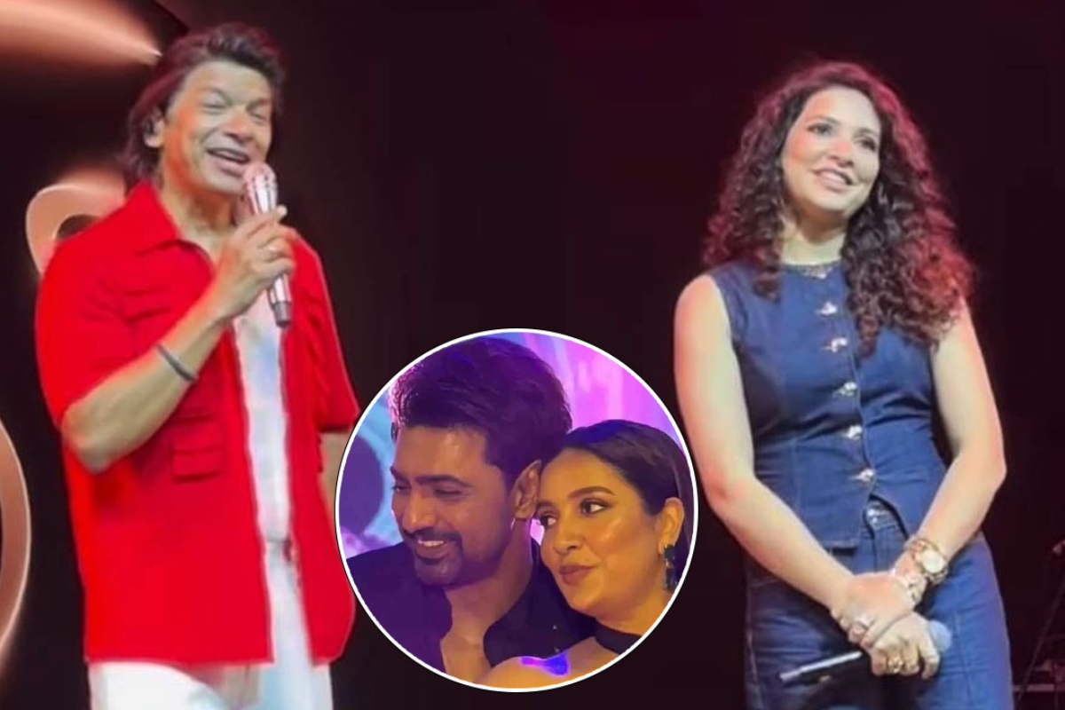 On Stage, Shaan Reminds Shubhshree of Dev