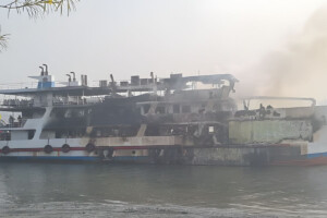 One killed in fire on St. Martin passenger ship in Cox’s Bazar