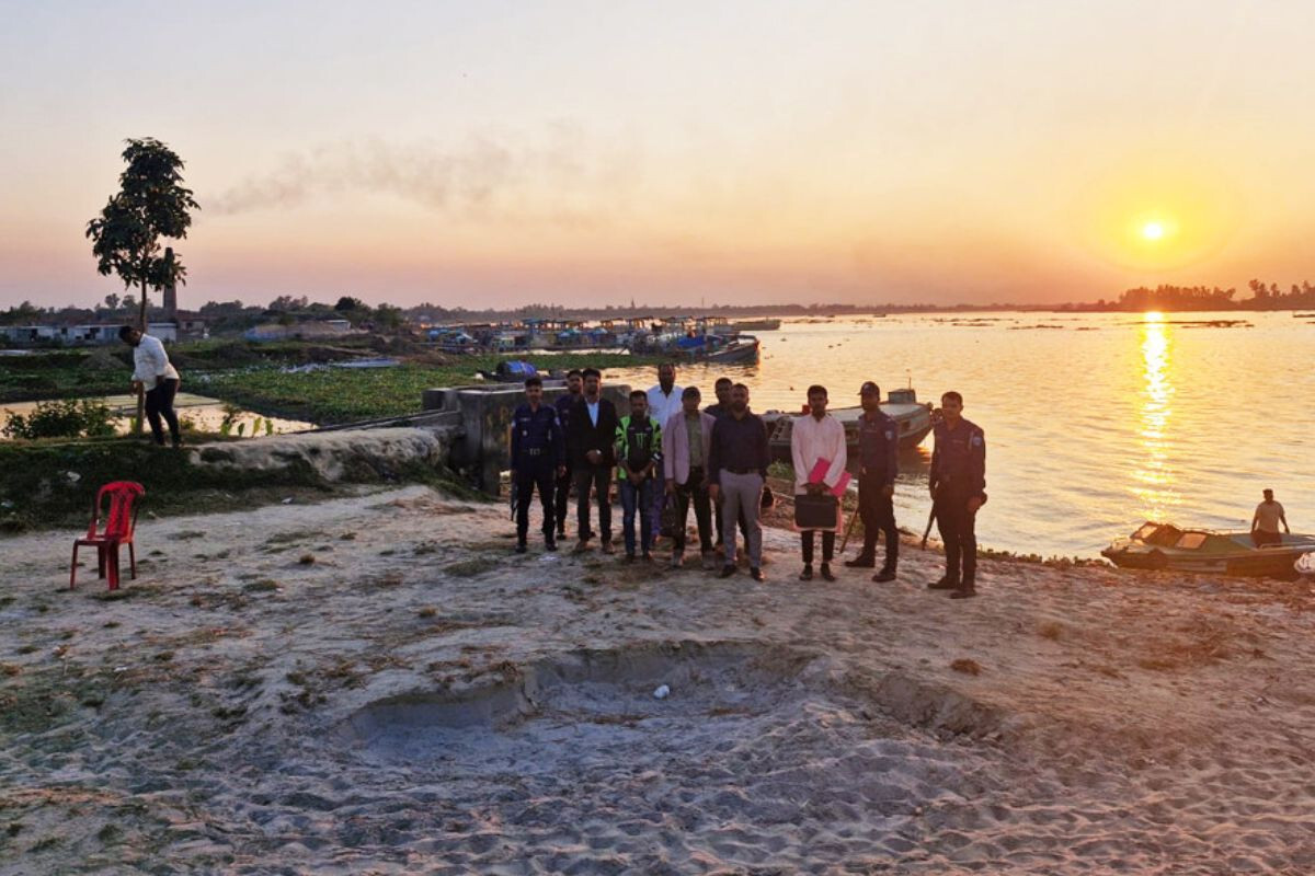 One Million Taka Fine for Illegal Sand Extraction in Nabinagar