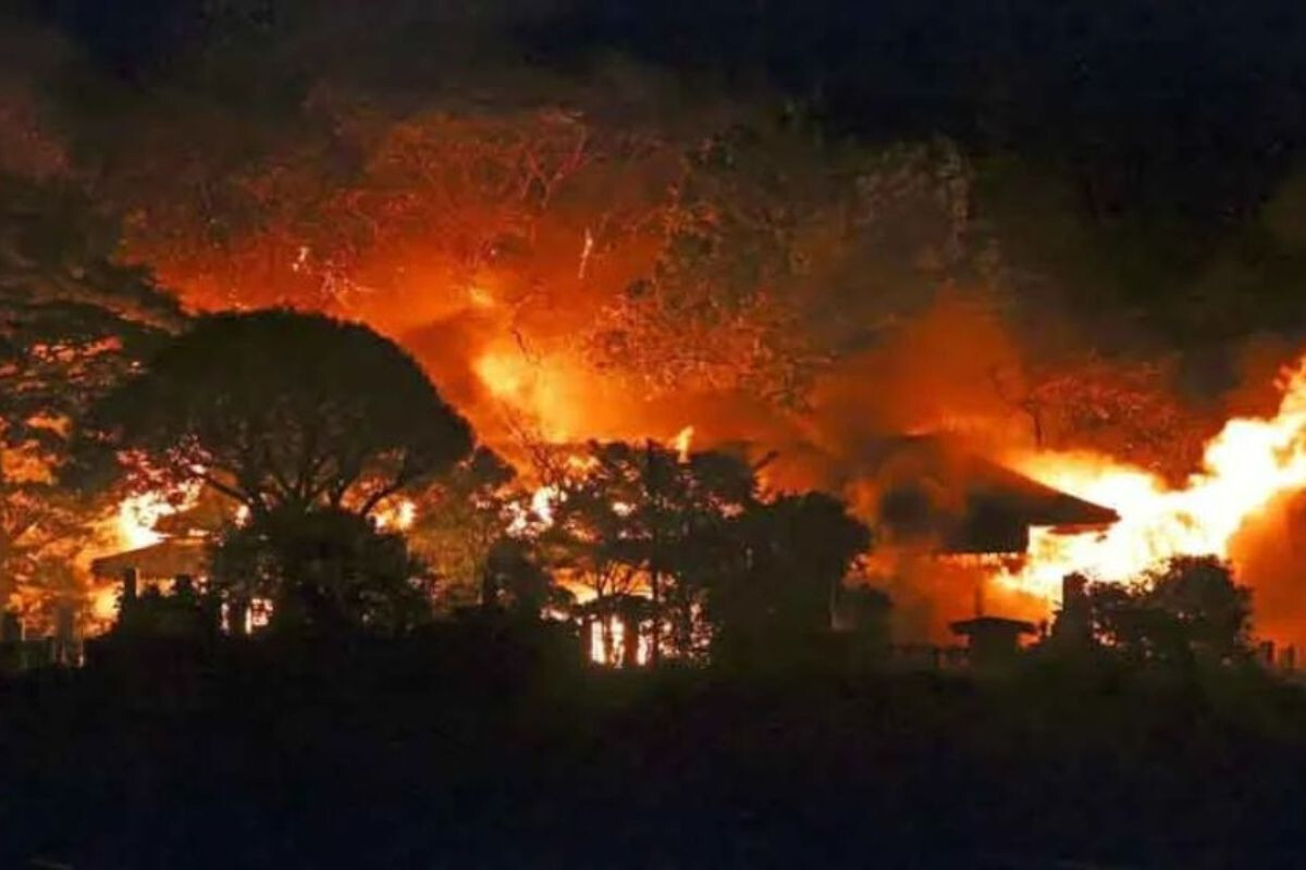 Over 170 Buildings Destroyed in Devastating Fire in Oita, Japan