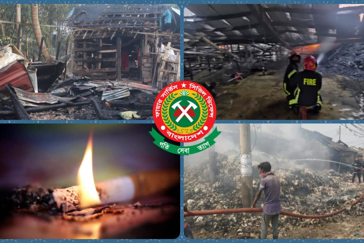 Over 27,000 Fires Across Bangladesh in 2025, 75 per Day in Average