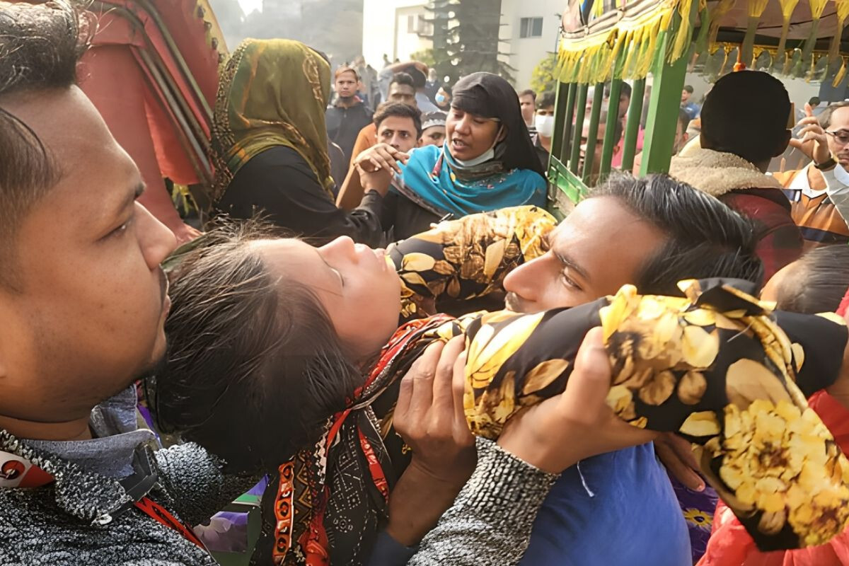 Over a hundred workers fall ill again at a Tangail garment factory.