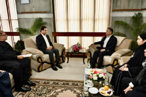 Pakistan Speaker’s Condolence Visit to BNP