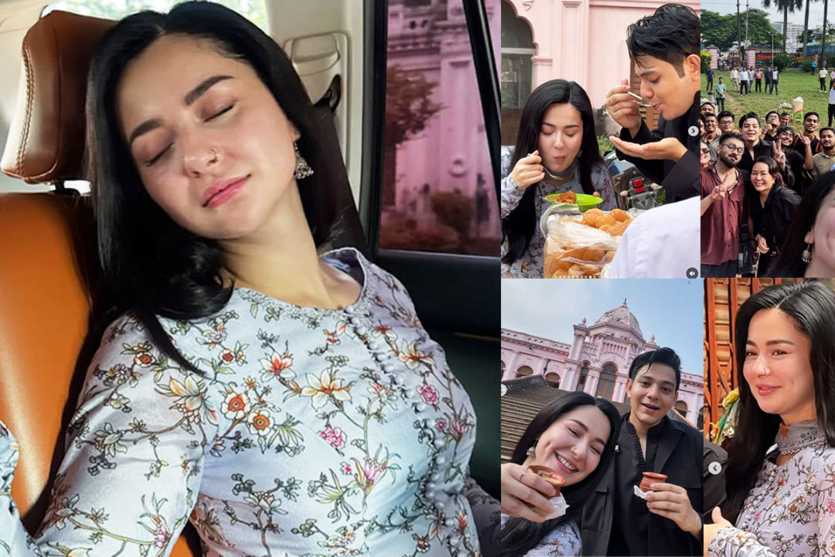 Pakistani Actress Hania Amir Visits Dhaka for the First Time, Enthrals Fans