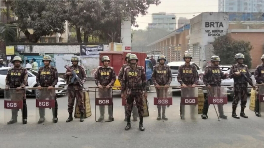 paramilitary forces deployed in mirpur amid election fever Paramilitary Forces Deployed in Mirpur Amid Election Fever