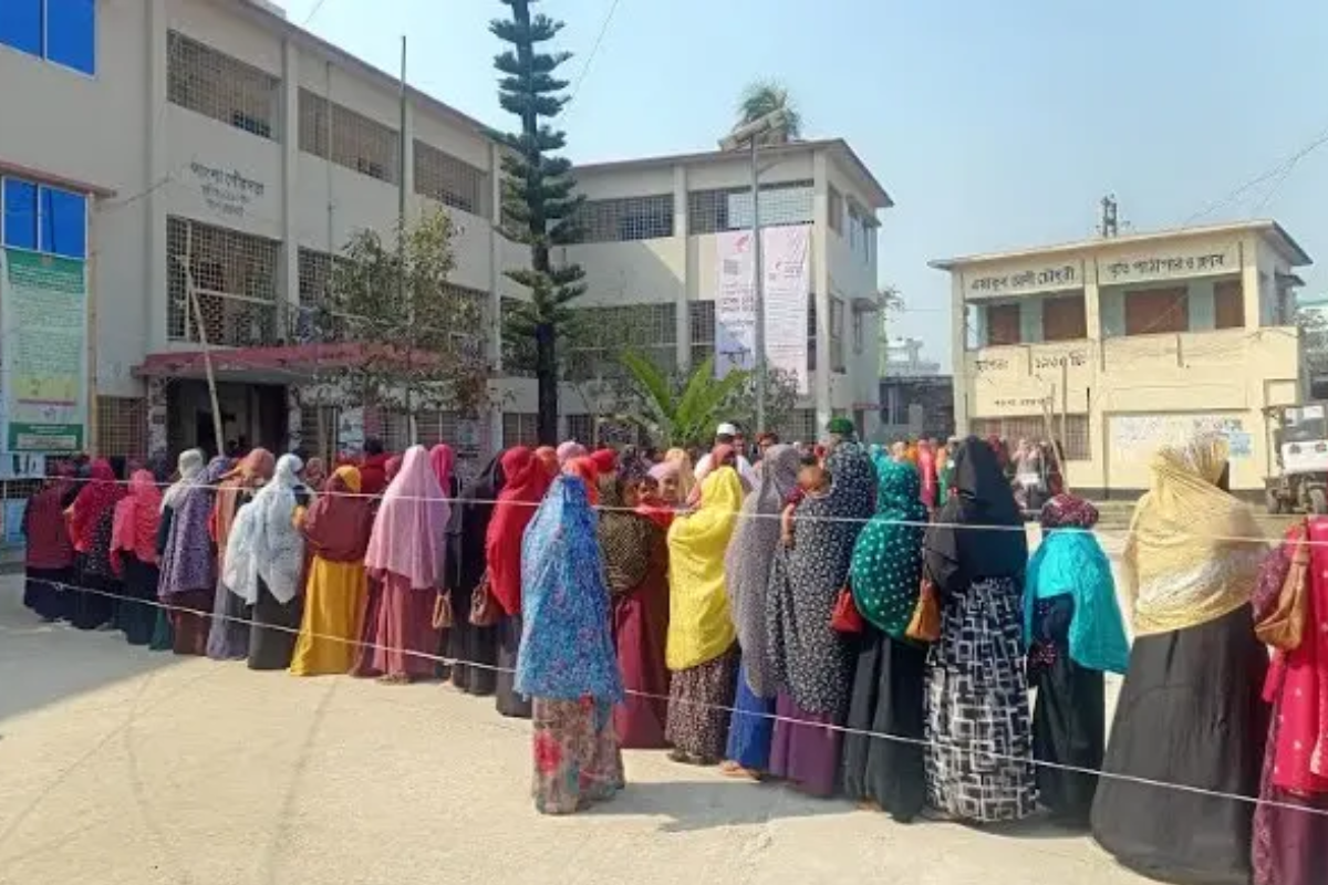 Peaceful Polling Underway in Rajbari’s Two Constituencies