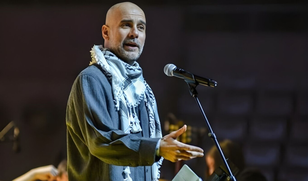 pep guardiola stands with the oppressed around the world including palestinians Pep Guardiola Stands with the Oppressed Around the World, Including Palestinians