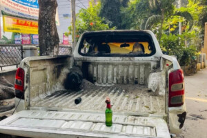 Petrol Bombs Thrown at Public Works Department and Grameen Bank in Gopalganj