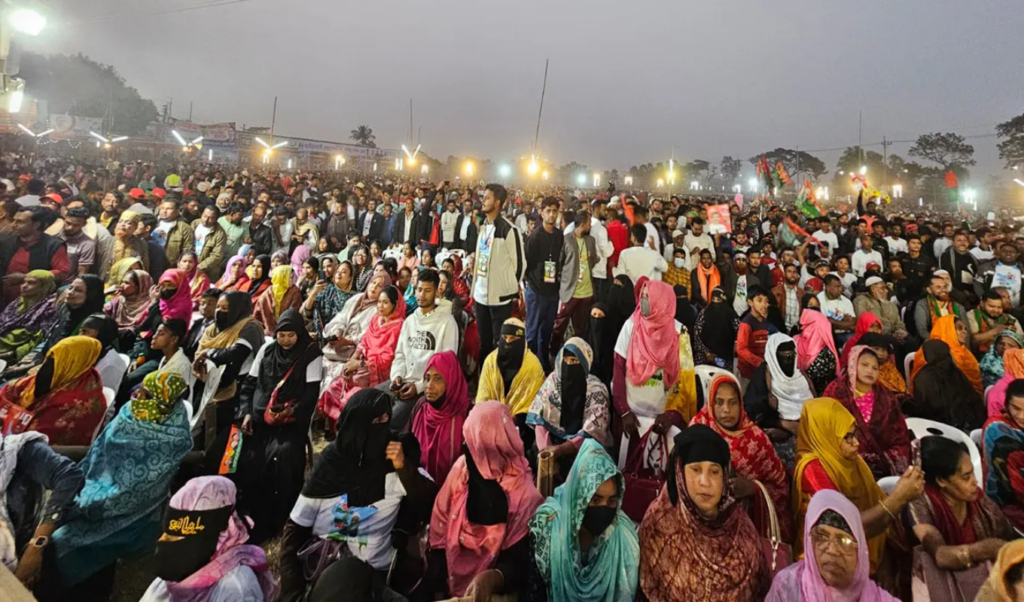 Phultoli ground filled to capacity with crowds for Tarique Rahman 2 phultoli ground filled to capacity with crowds for tarique rahman Phultoli ground filled to capacity with crowds for Tarique Rahman