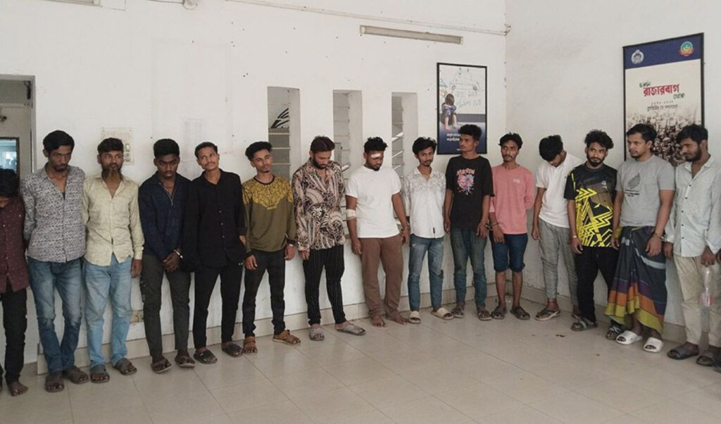police operation in tongi slums leads to 16 arrests Police Operation in Tongi Slums Leads to 16 Arrests