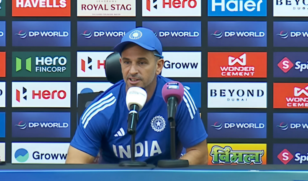 political tensions at cricket press conference how indian coach handled it Political Tensions at Cricket Press Conference: How Indian Coach Handled It
