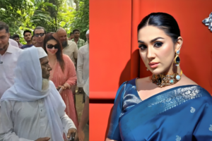 Popular Actress Apu Biswas Visits Rais Uddin’s Home