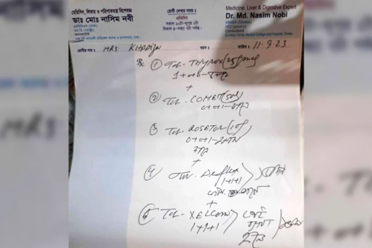 Prescriptions Cannot Be Written on Letterheads Bearing the Name of Any Institution