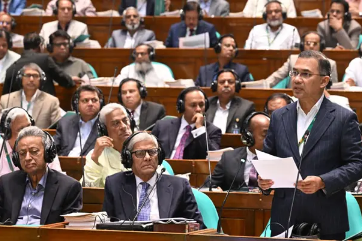 Prime Minister Takes Front Seat in Parliament Session