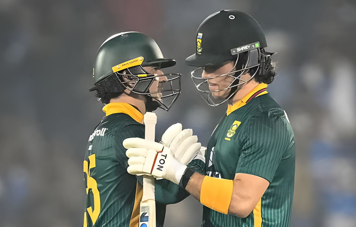 Proteas Stun India with Ice-Cool 359-run Chase: Markram Leads, Brevis Ignites, Breetzke Steers