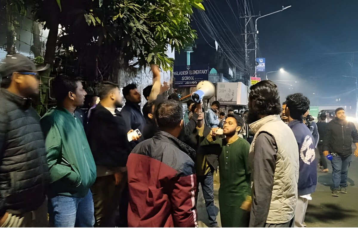 Protesters Stage Demonstration Outside Indian Assistant High Commission