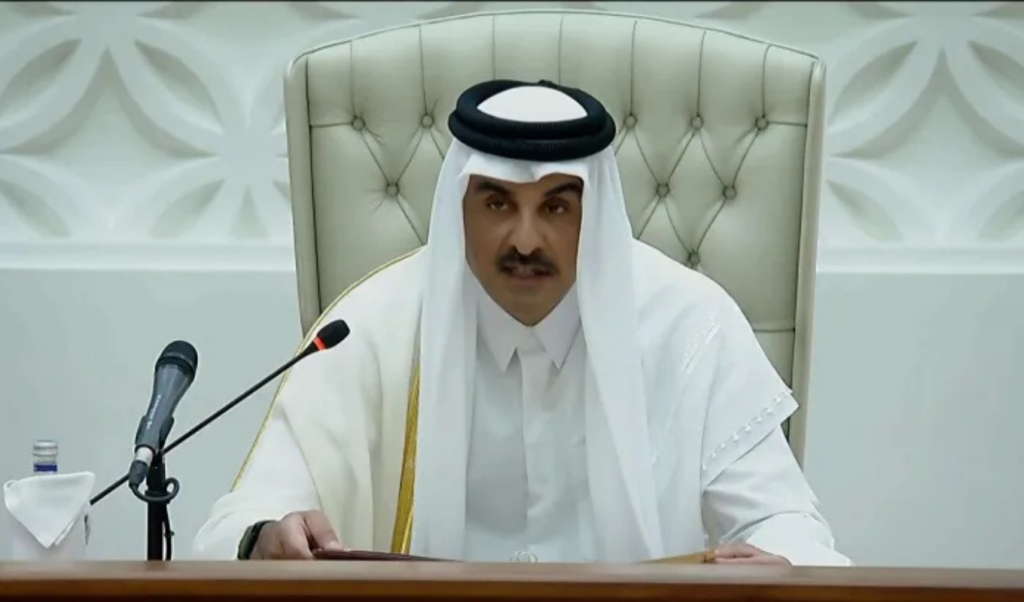 qatars emir condemns israeli violations of gaza ceasefire Qatar’s Emir Condemns Israeli Violations of Gaza Ceasefire