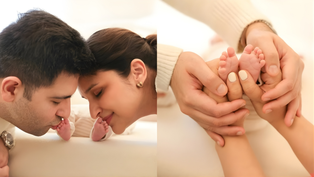 raghav parineeti share first glimpse of their newborn Raghav & Parineeti Share First Glimpse of Their Newborn