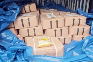 Rice Sent to India as a Gift for Durga Puja