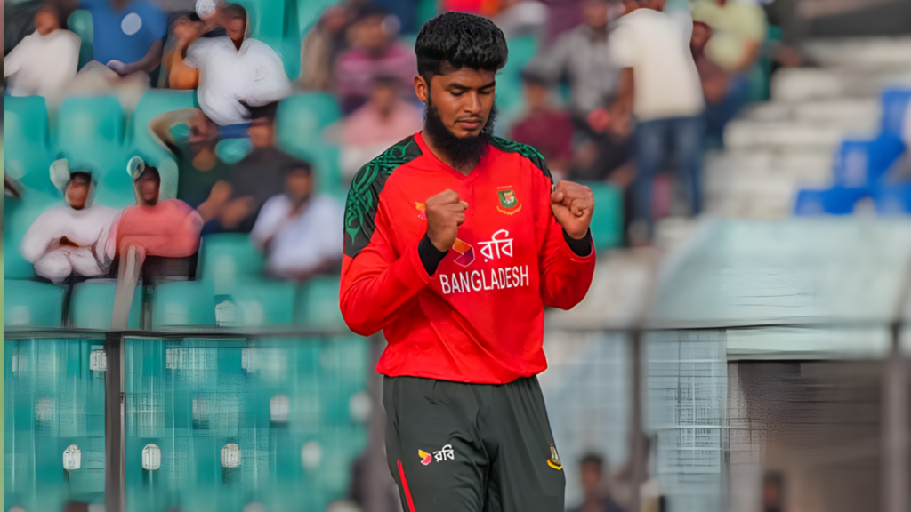 rishads googly sends stumps flying as he dreams of ending the series on a high Rishad’s Googly Sends Stumps Flying as He Dreams of Ending the Series on a High