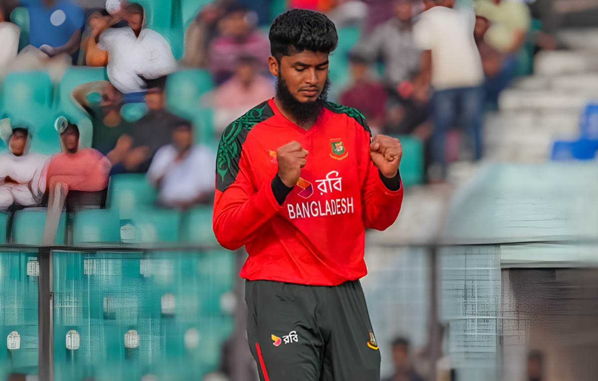 Rishad’s Googly Sends Stumps Flying as He Dreams of Ending the Series on a High