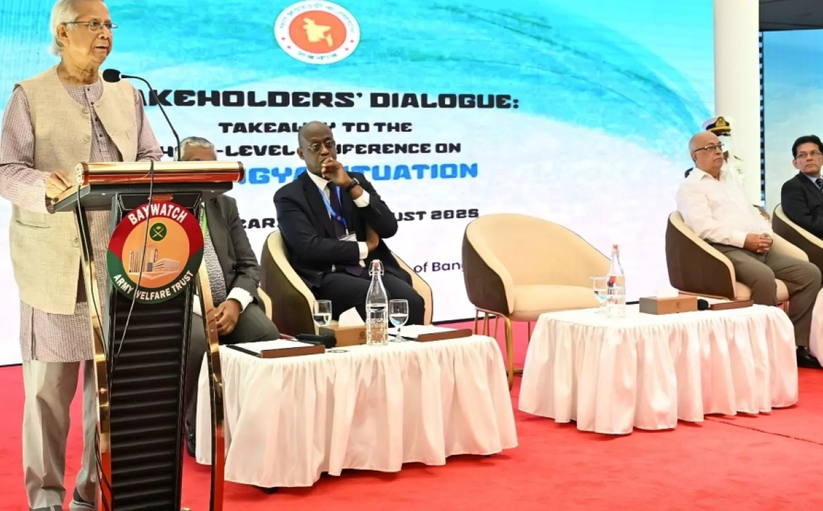 Rohingya Crisis Originated in Myanmar, and Its Solution Lies There: Dr Yunus