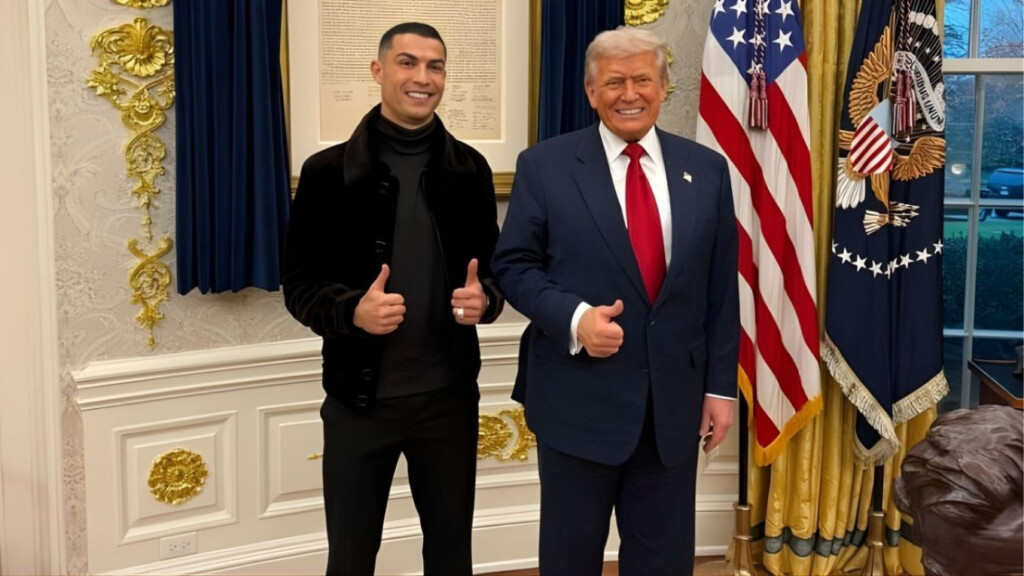 ronaldo in the spotlight at trumps white house banquet Ronaldo in the Spotlight at Trump’s White House Banquet