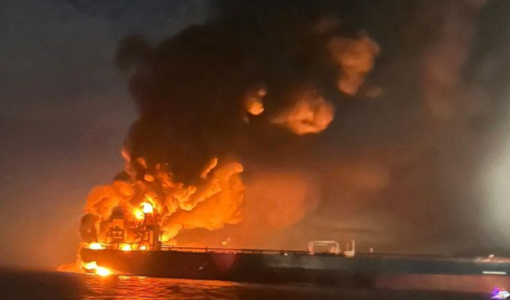 Russia-Linked Oil Tanker Sustains ‘External Explosions’ off Dakar Coast 3 russia linked oil tanker sustains external explosions off dakar coast Russia-Linked Oil Tanker Sustains ‘External Explosions’ off Dakar Coast