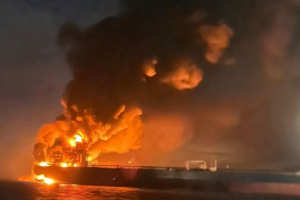 Russia-Linked Oil Tanker Sustains ‘External Explosions’ off Dakar Coast