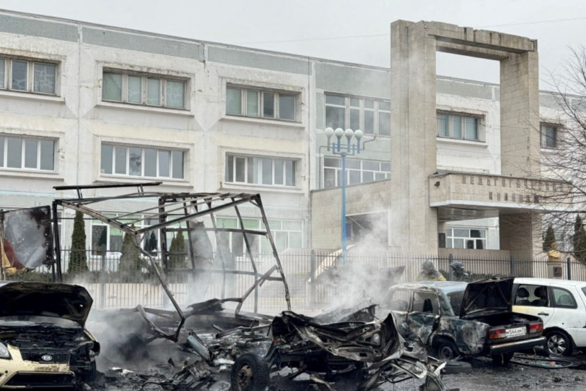 Russia Reports Two Dead in Ukrainian Drone Strike on Belgorod Region