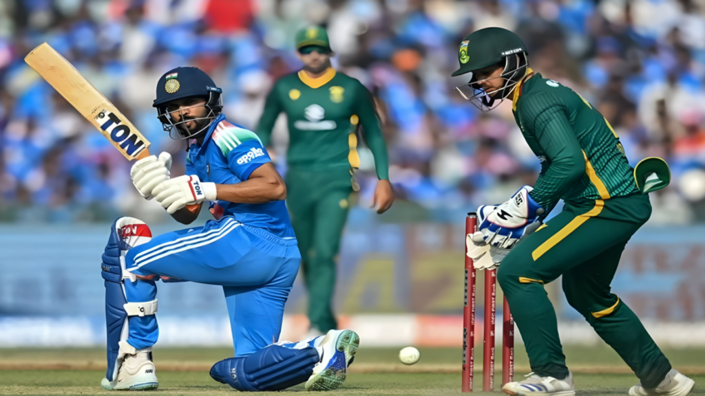 ruturaj gaikwad arrives in style first odi ton and kohlis class power india toward another big score Ruturaj Gaikwad Arrives in Style: First ODI Ton and Kohli’s Class Power India Toward Another Big Score