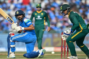 Ruturaj Gaikwad Arrives in Style: First ODI Ton and Kohli’s Class Power India Toward Another Big Score
