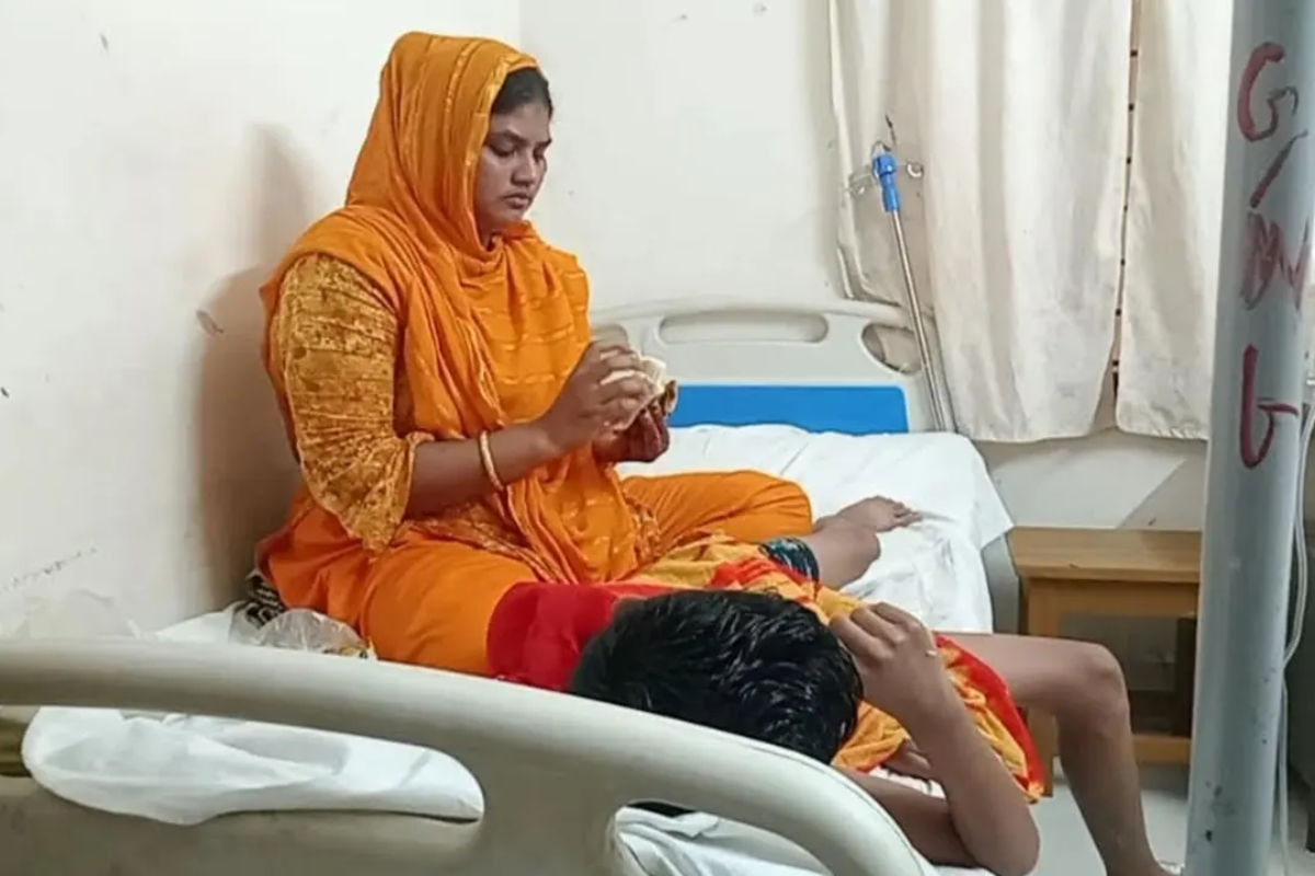 Schoolboy Injured in Garden Bomb Blast