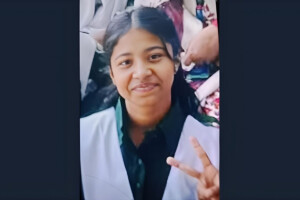 “Schoolgirl murdered in front of her home”